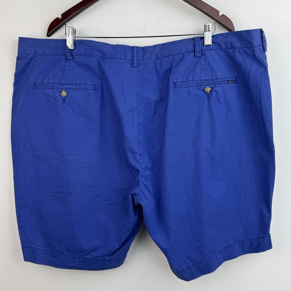 Polo Ralph Lauren Chino Shorts Mens 44B Blue Casual Travel Resort Vacation